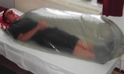 Suchá uhličitá koupel